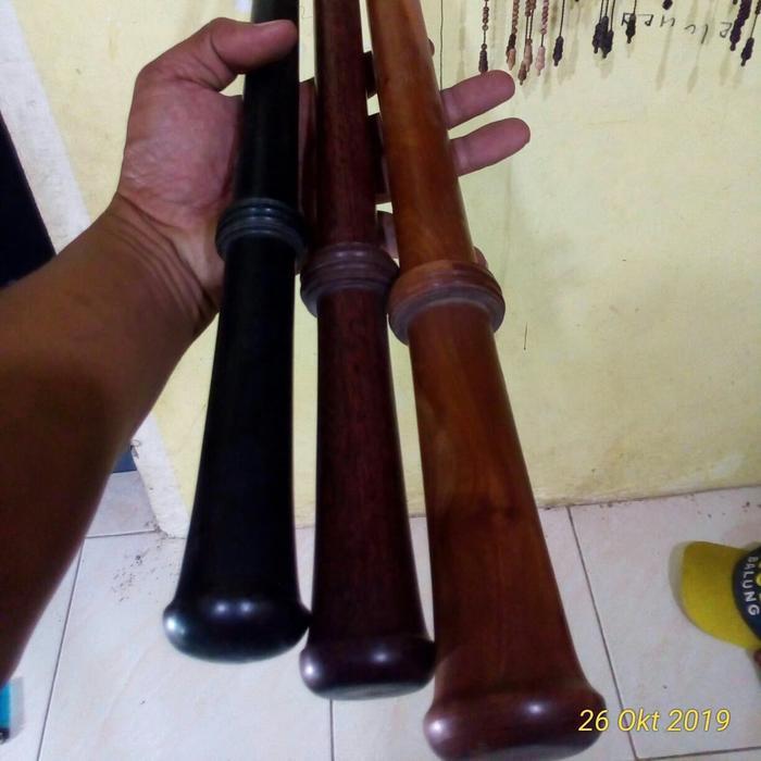 tongkat komando kayu galih kelor hitam ,galih asem dan setigi