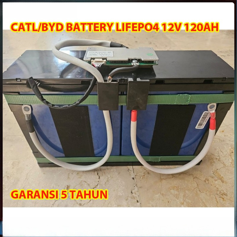 Battery Lifepo4 12v/24v 100Ah /120ah Plus BMS Baterai LifePo 12V 100Ah