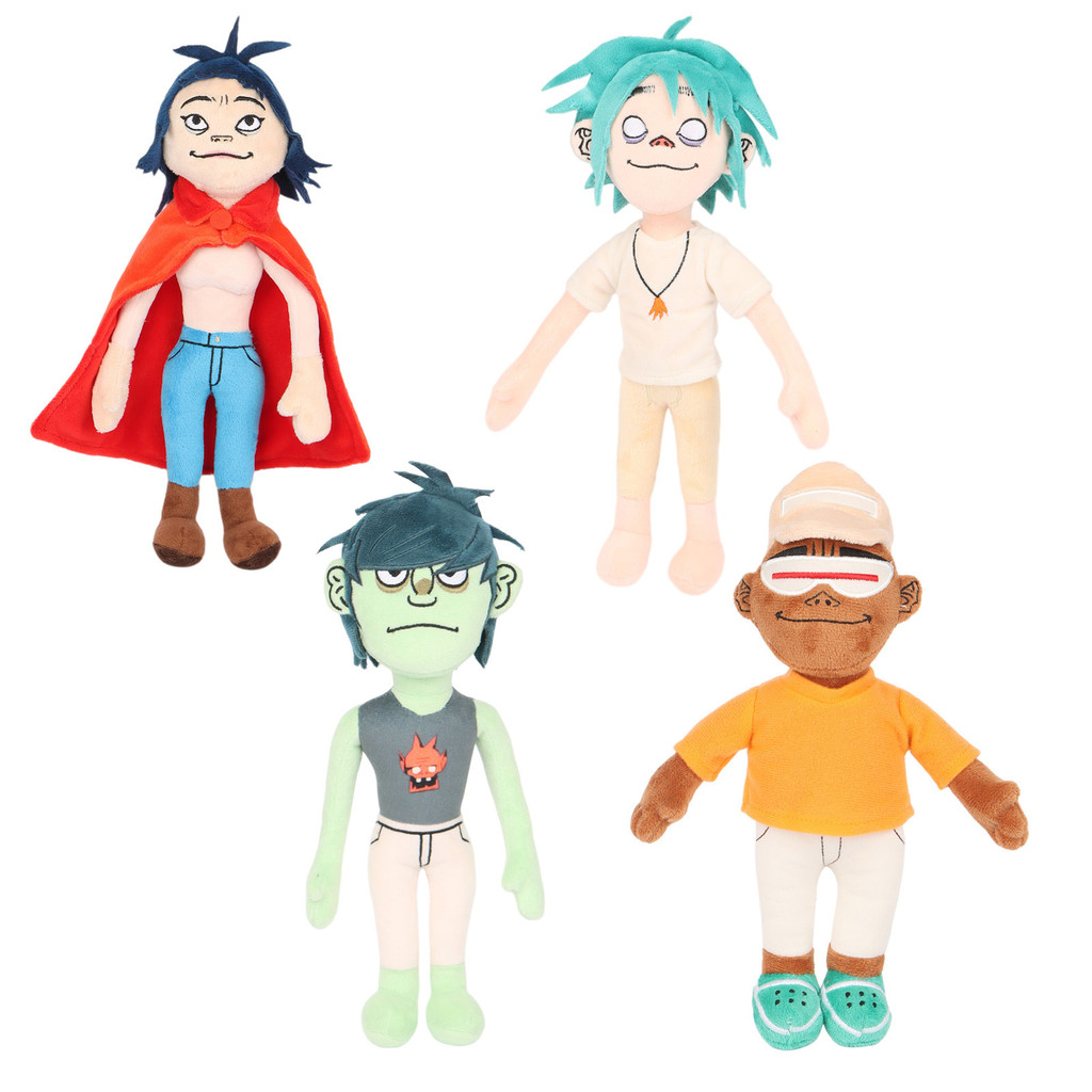 New Gorillaz Noodle Plush Street Fighter stuffed toy cartoon figure