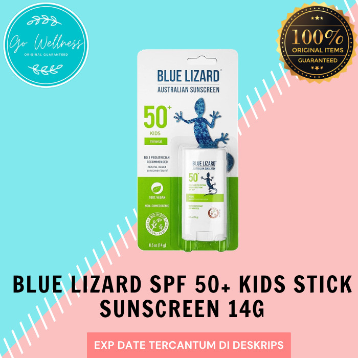 Blue Lizard SPF 50+ Kids Stick Sunscreen 14g