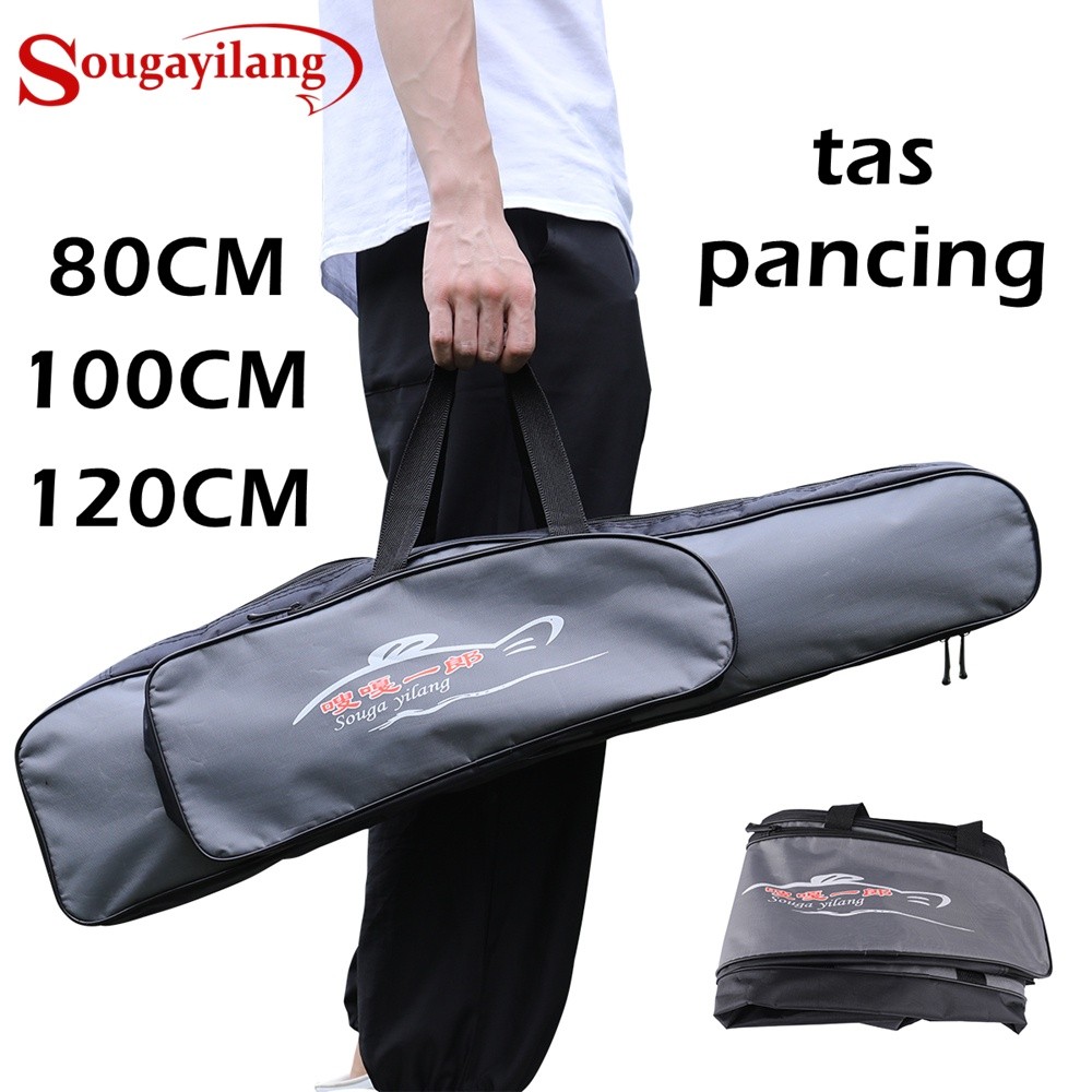 Sougayilang Tas Pancing 80/100/120cm Tas Pancing Anti Air Tas Pancing Tas Pancing