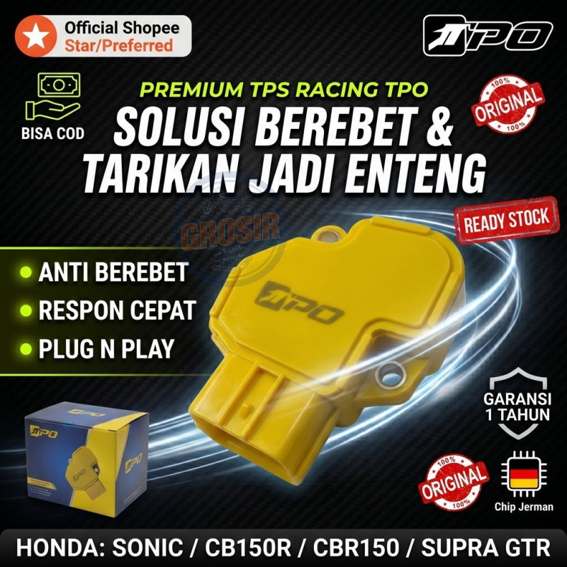Sensor TPS CPO CRF 150 Sonic New CB150R LED CBR 150 New Facelift/Tps Sensor BRT CBR 150R | CB 150 Ol