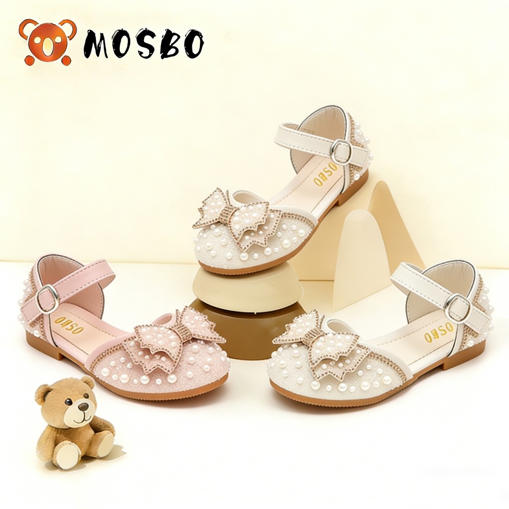 ZARISHOP.ID MOSBO Sepatu Flat Anak Perempuan Flat Shoes Anak Perempuan Sepatu Anak Cewek Sepatu Pant