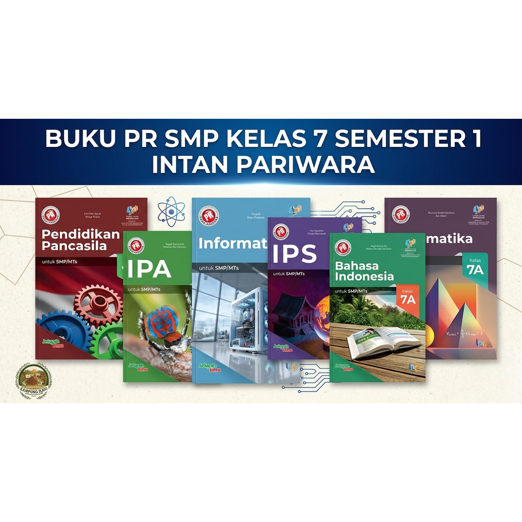 Buku Pr Lks Smp Kelas 7 Semester 1&2 Intan pariwara Edisi Baru