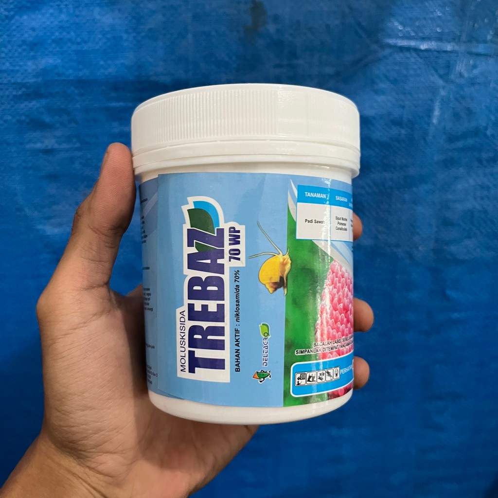 MOLUSKISIDA TREBAZ 70 WP PEMBASMI KEONG DAN SIPUT SAWAH