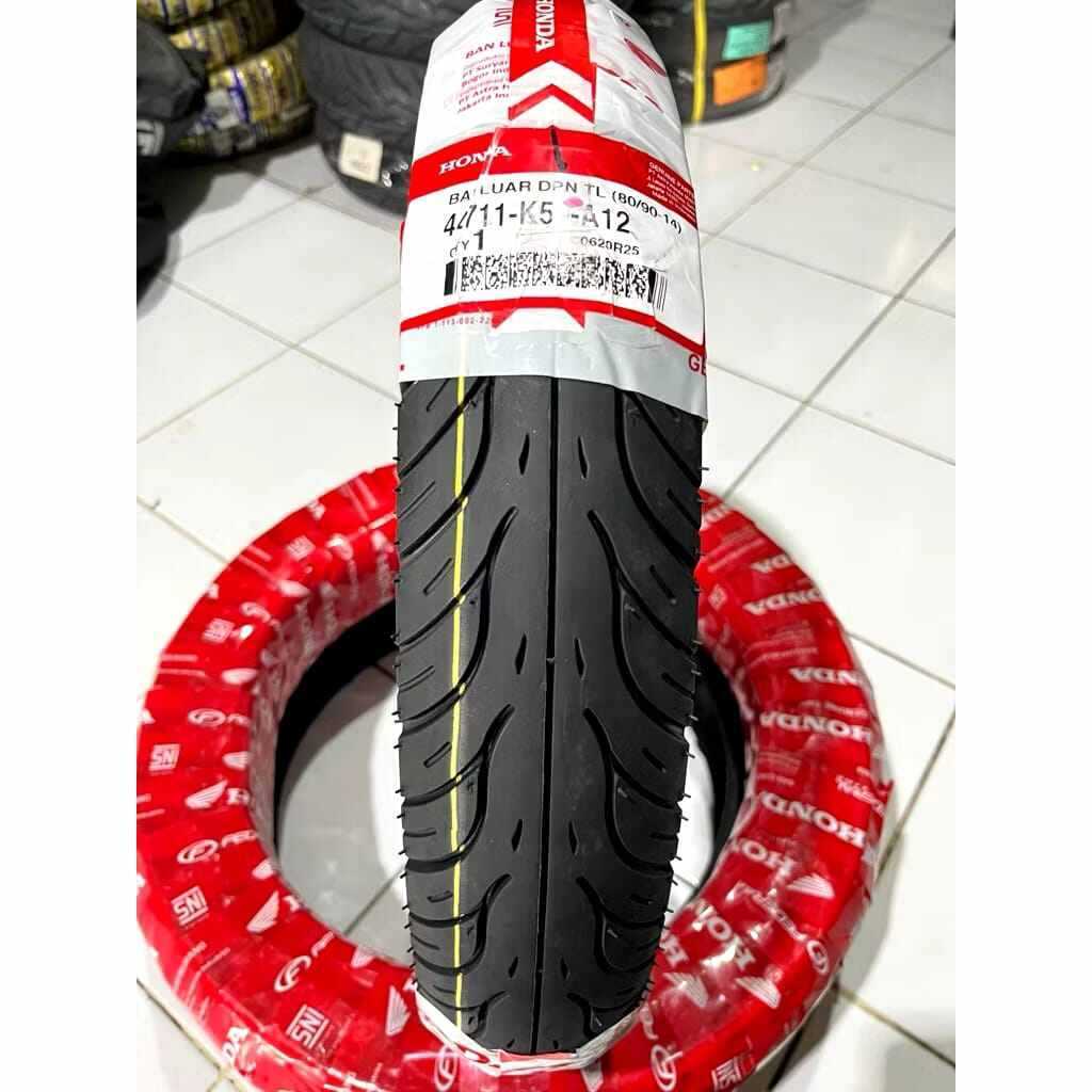 Ban Motor federal ring 14 ukuran 80/90 Ban motor Tubles standar motor Honda beat Ban motor metik