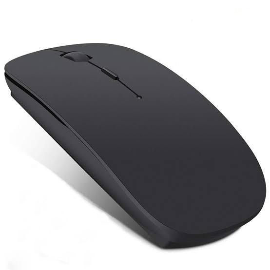 Keyboard Bluetooth Backlight Led RGB Wireless Keyboard Silent Universal Bluetooth - Mouse Hitam