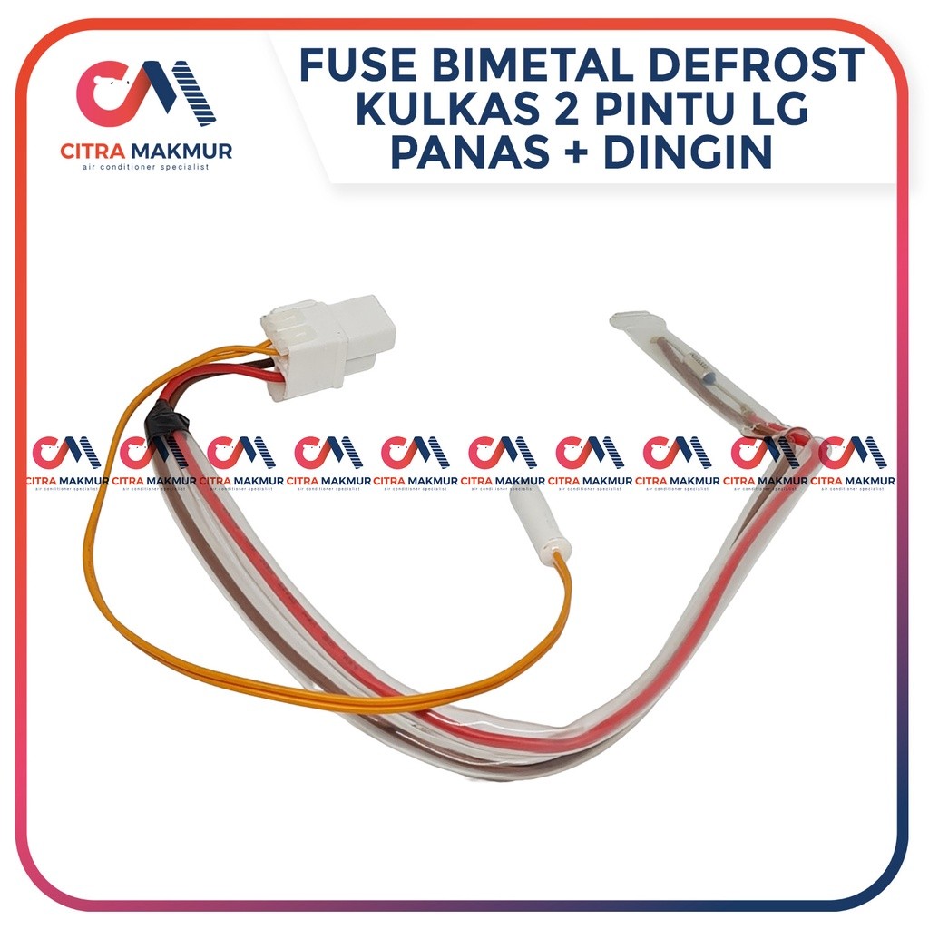 Defrost Bimetal Fuse Digital LG Double Kulkas 2 pintu Pisah Dobel Panas dan Dingin Inverter Modul se