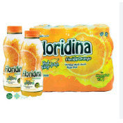Floridina Orange Coco 1 Dus Isi 12 Botol - Minuman Jeruk Bulir Kelapa