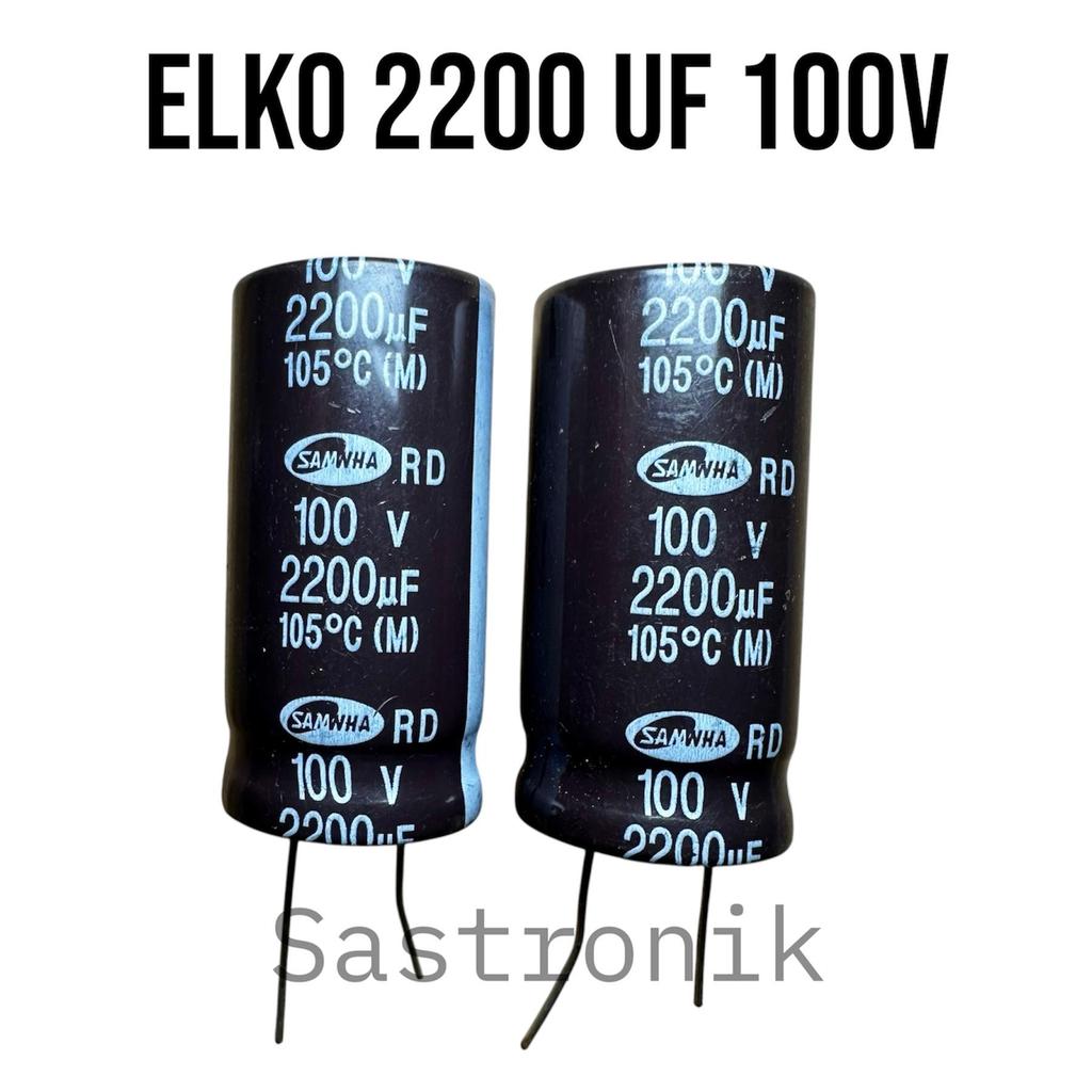 elko 2200uf 100v samwha 25x52 ready