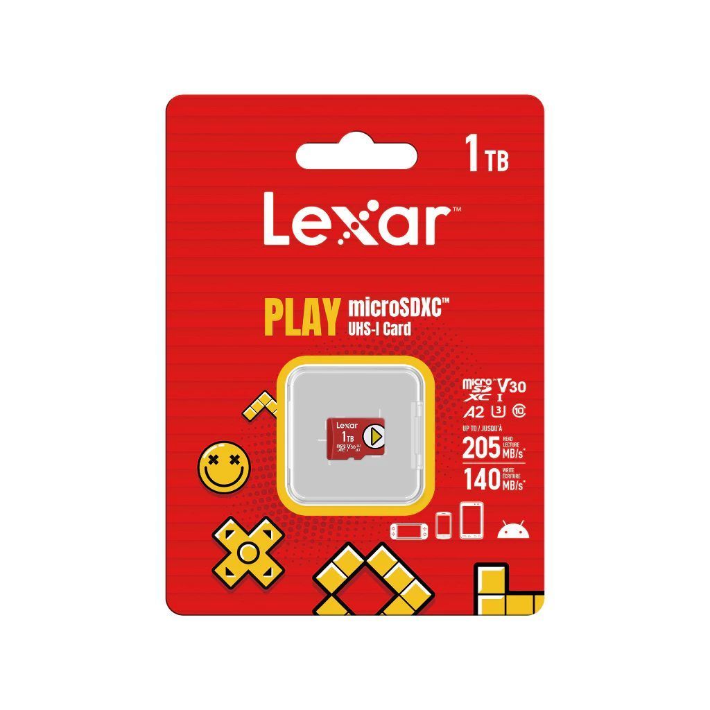 MicroSD Lexar Play SpeedBump 1TB 1-TB Up To 205MB/s