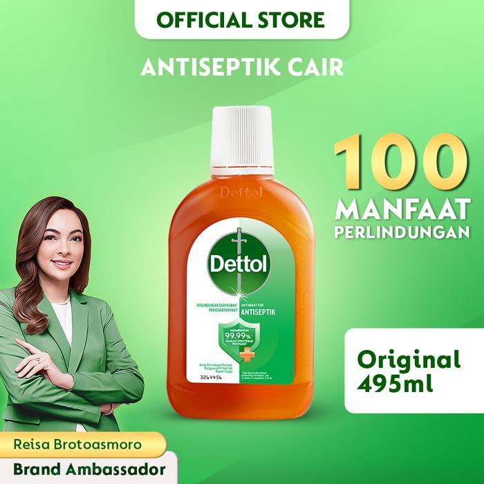 Dettol Cairan Antiseptik 495ml - Cairan Antiseptik