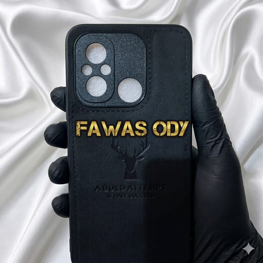 Casing Emboss Rusa Quote Motivasi Gaya Klasik Modern Case XIAOMI REDMI 12C