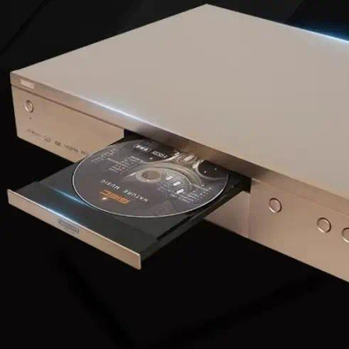 A124GIEC G5700 Gold Dolby Vision 4K UHD Bluray DVD Player HD Hard sk Player For Home With Hard sk Co