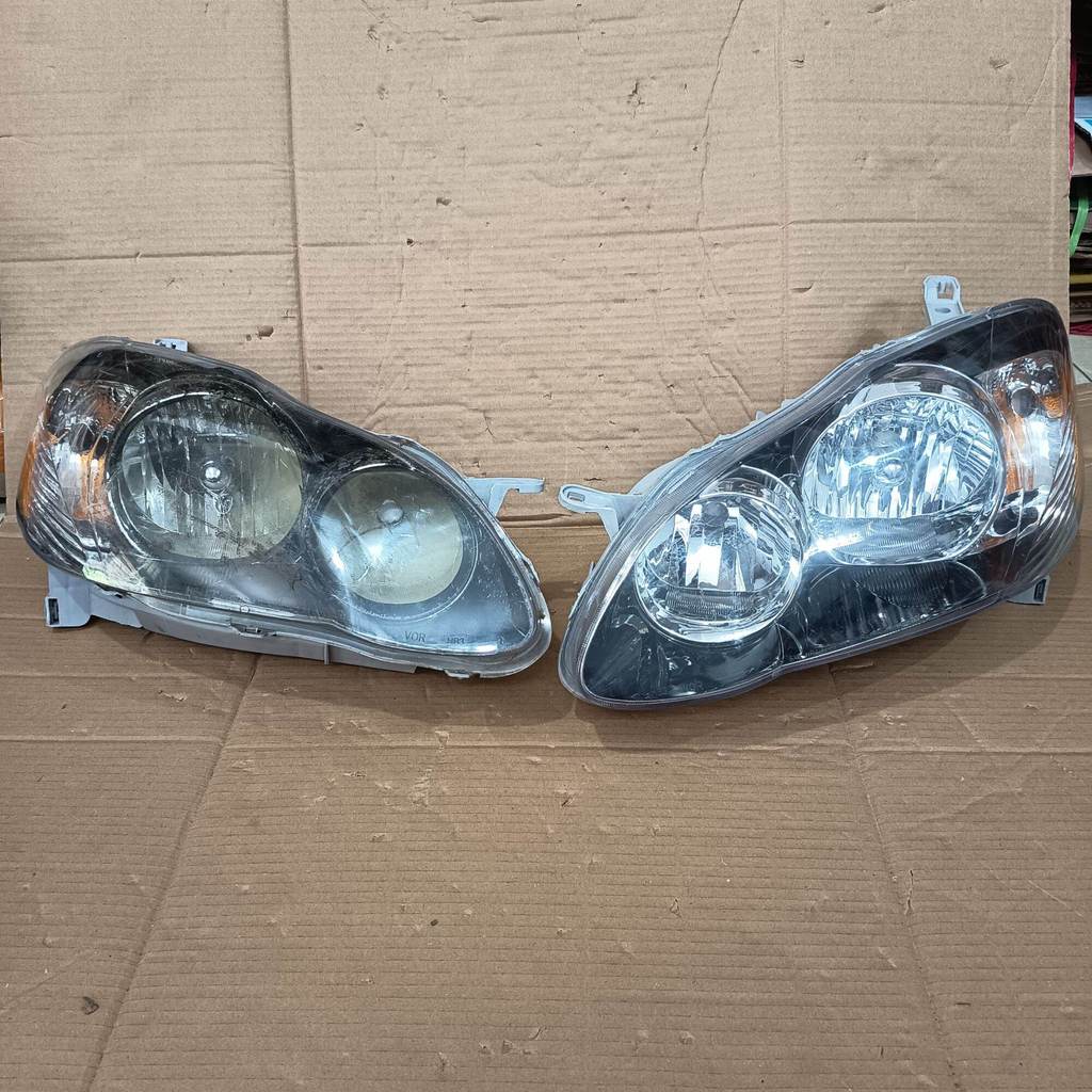 AFTERMARKET Headlamp Lampu Depan Toyota Corolla Altis 2001 2002 Up Kanan Kiri