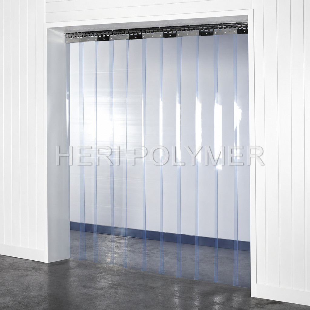 Tirai Plastik PVC Curtain ( Lebar 100cm x Tinggi 220cm )