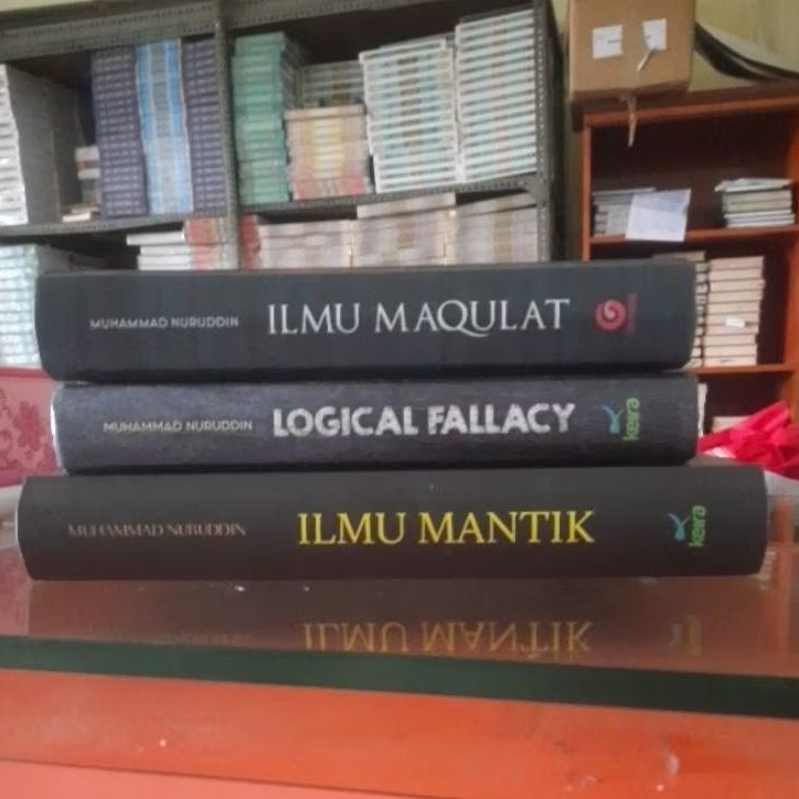 Paket 3 Buku Muhammad Nuruddin Ilmu Mantik | Logical Fallacy | Ilmu Maqulat | Original - Heroes Musl