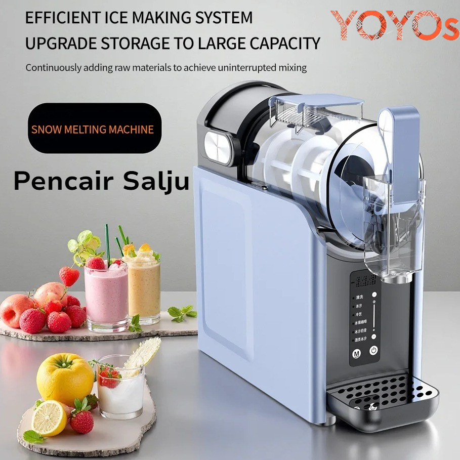 Mesin Es Krim 150watt Bingsu Korea Snow Ice Machine Es Krim Serut Salju