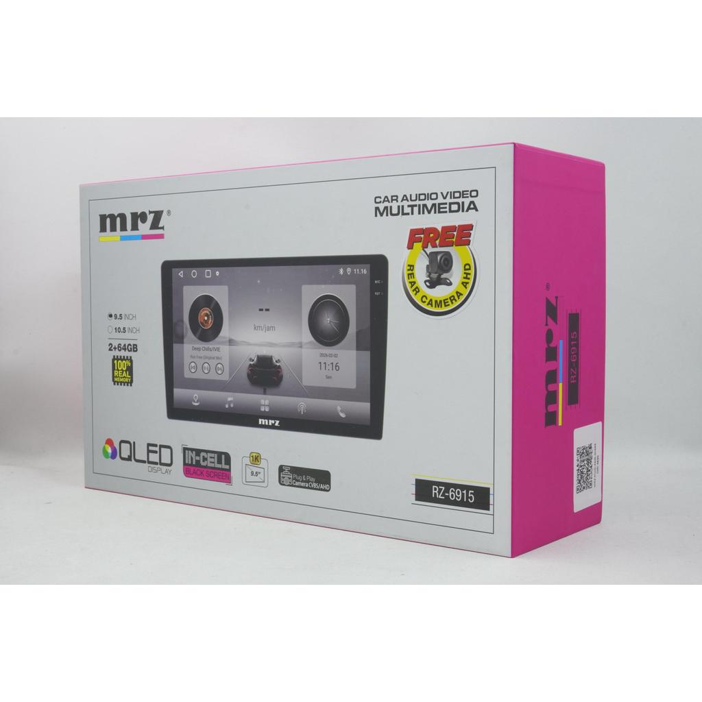MRZ RZ-6915 Head Unit QLED 9.5 Inch RAM 2/32 2/64 4/64 Android Auto Free AHD