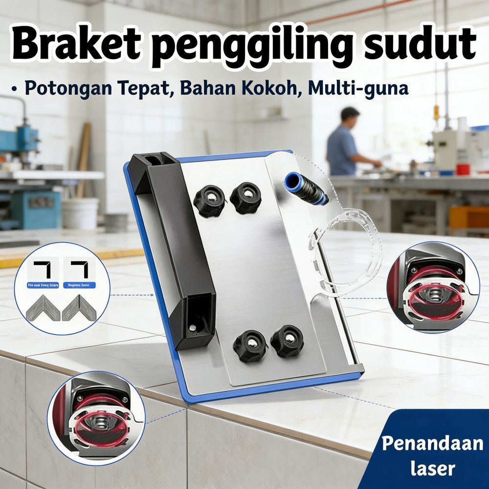Pemotong Sudut Keramik 45 Derajat Serbaguna Model Baru 100 Gerinda Alat Pemotong Sudut Alat Pemotong