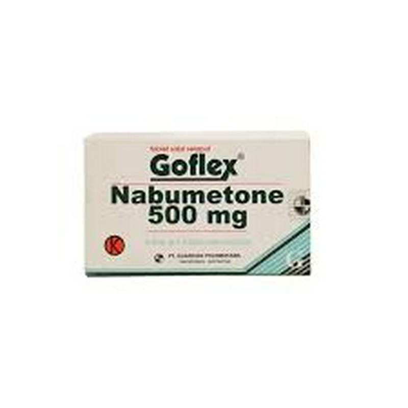 GOFLEX 500 MG 1 STRIP @ 6 TABLET SALUT SELAPUT