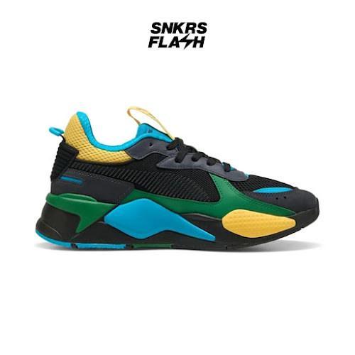 Sepatu Sneakers Pria PUMA RS X TOYS BLACK ARCHIVE GREEN - 36944931 - 40.5