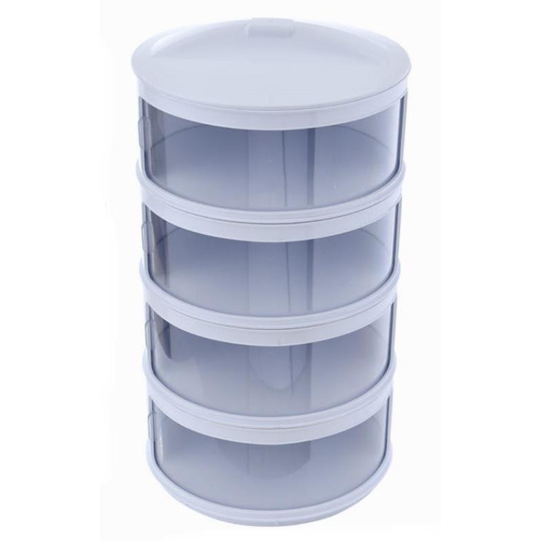 Food Storage Modern Tudung Saji 4 Susun Z900 - Putih