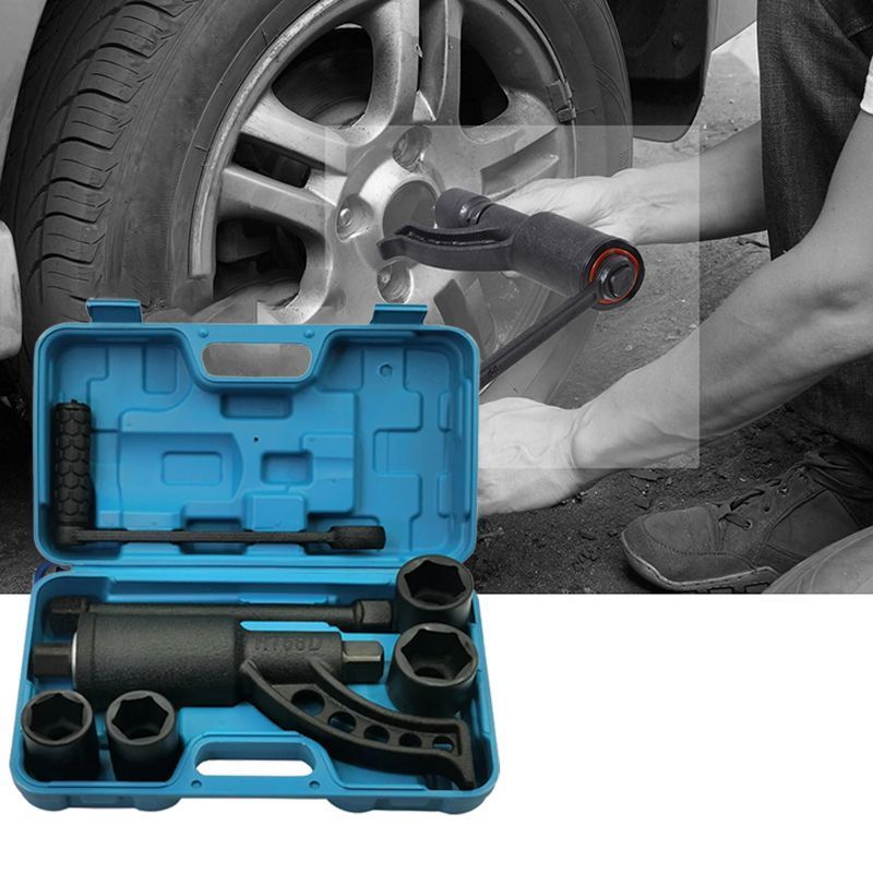 lekmeen- Kunci Torsi Roda Truk Labor Saving Kunci Roda Truk / Kunci Roda Truk