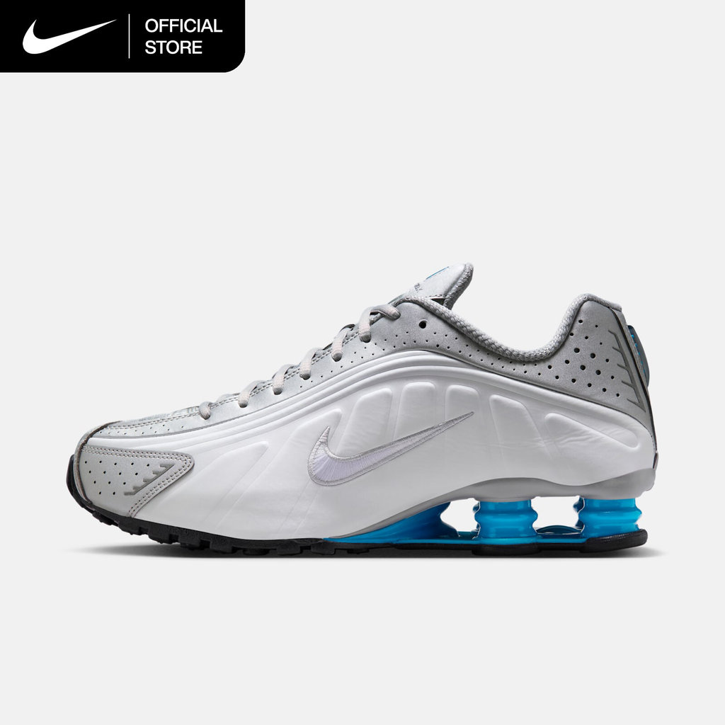 Nike Men's Shox R4 Shoes - Metallic Silver [HQ1988-005]