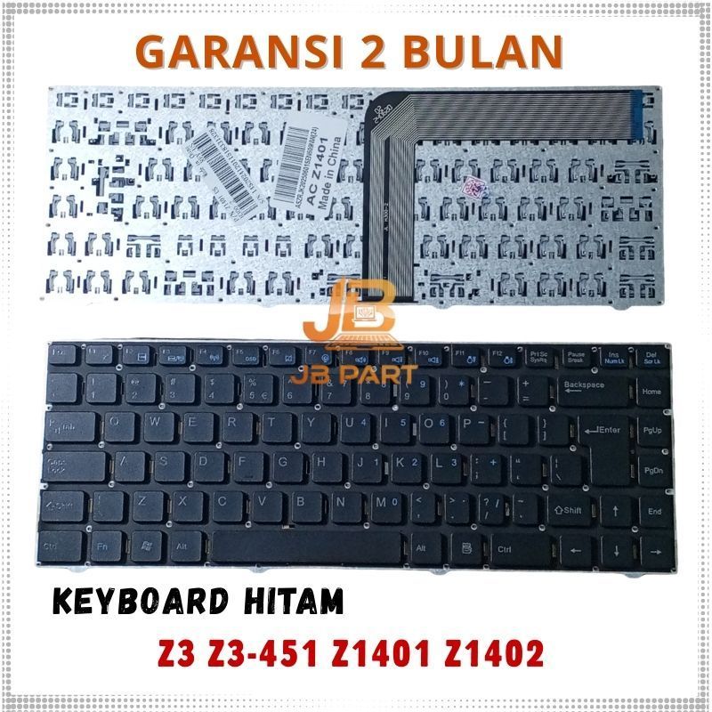 Keyboard Acer Aspire One 14 Z3 Z3-451 Z1401 Z1402 Series -JBPART
