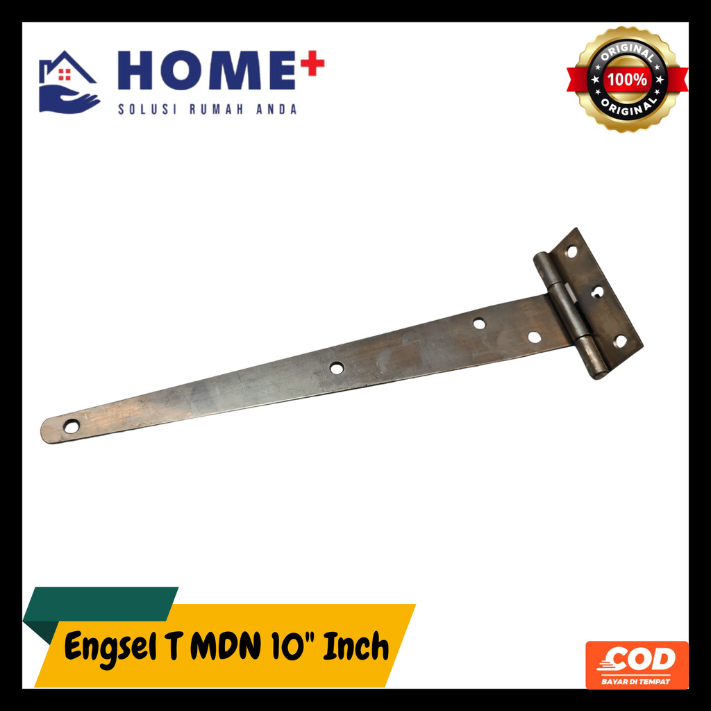 Iron T Hinge Gudang Garasi Engsel T 10 Inch MDN