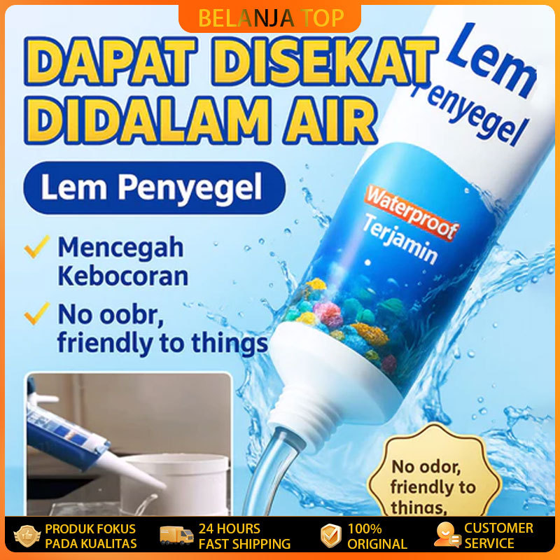 [Anti Bocor]Sealant bawah air/menyumbat kebocoran dan memperbaiki kebocoran tangki ikan/ tahan air L