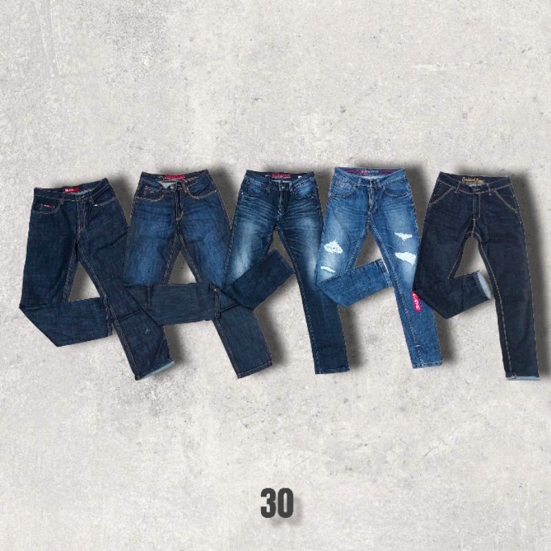 Celana Panjang Jeans Cardinal Original Stretch Slim Fit