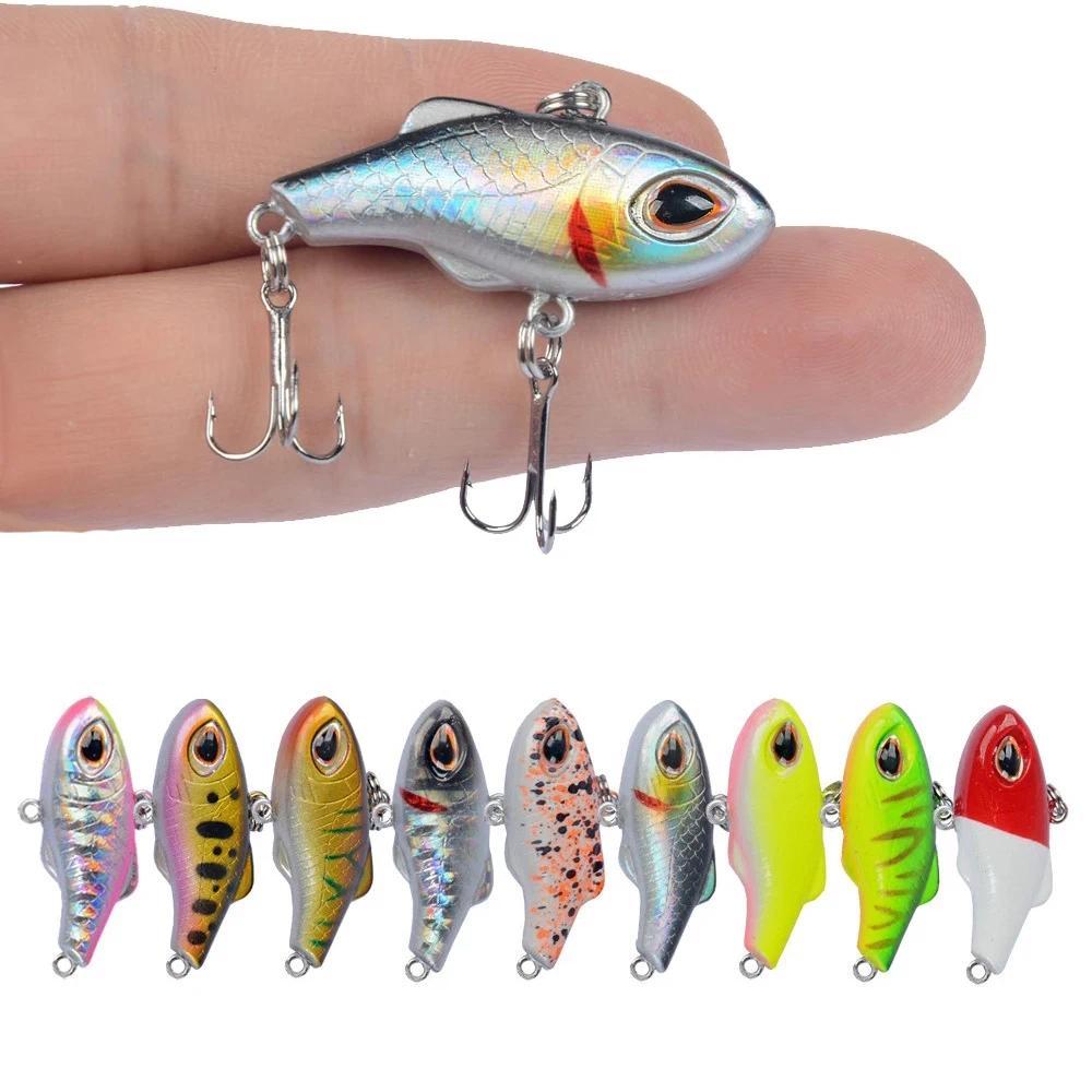 New 3.5Cm 5G Winter Crankbait Wobbler Sinking Fishing Crankbaits Vib Lure Ice Hard Lure Mini Wobbler