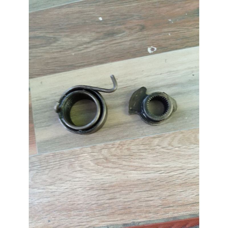 Gear Gigi Tahanan Rachet set Per As Selah Engkol Starter Honda Astrea Grand Supra x lama  ORIGINAL C