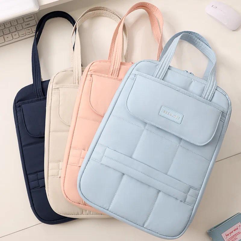 Laptop Case 14 Inch Single Shoulder Portable Notebook Sleeve Tablet Case Storage Inner Bag for Macbo