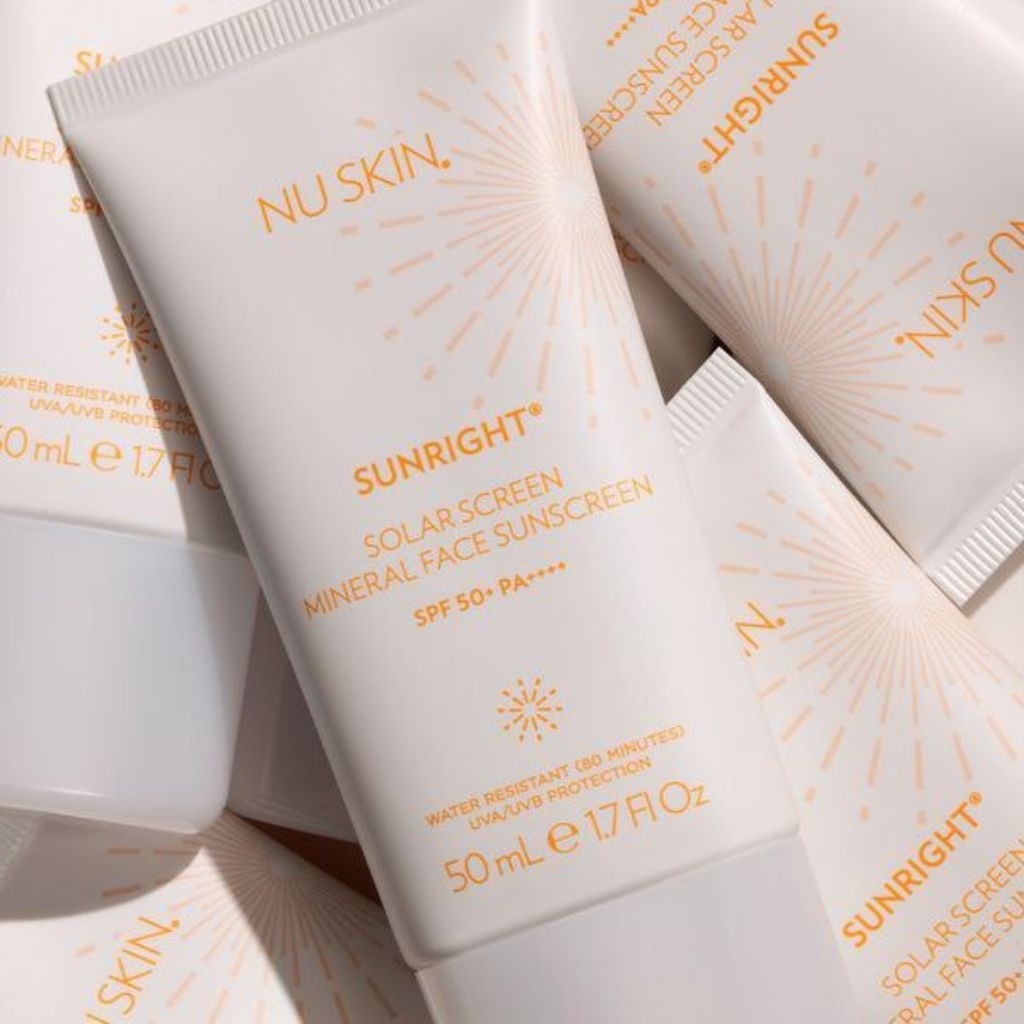 zuyaa Nu Skin Sunright Mineral Face Sunscreen SPF 50+ PA++++ 50ml Original