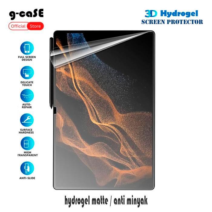 g-caSE ANTI GORES JELLY HYDROGEL MATTE TAB TABLET TECLAST M40 M40PRO PRO 10.1 - TECLAST M40, DEPAN