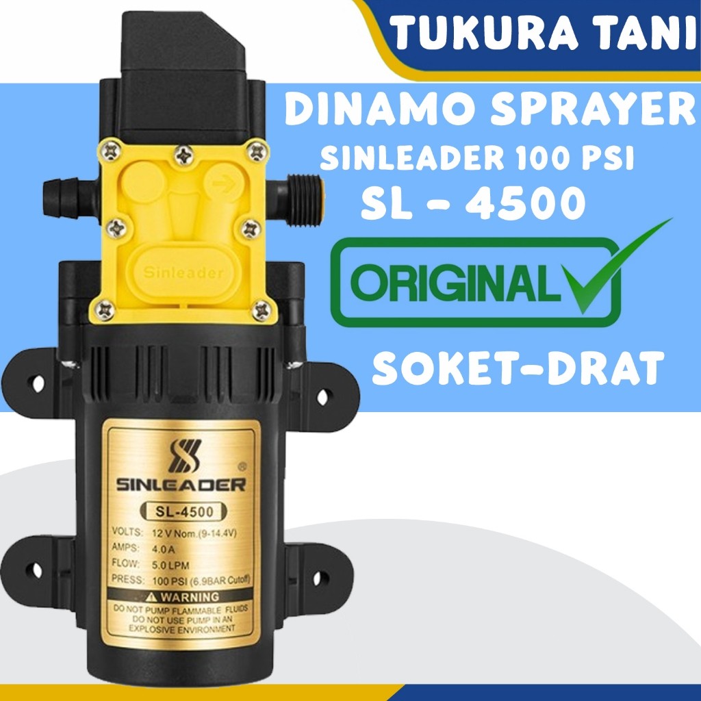 Dinamo Sprayer 100 PSI - SINLEADER 4500 - Bebas pilih
