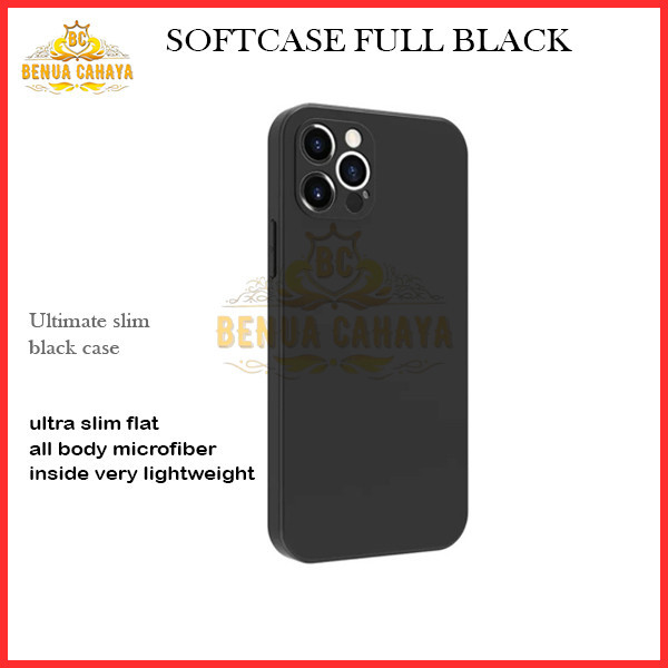 SOFTCASE SAMSUNG A73 5G / A7 2018 / J1 ACE / J2 2015 / 22 PRIME / J3 2016 / J3 PRO - CASE FULL BLACK