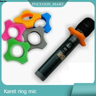 Karet Ring Mic Anti Bentur & Gelang Bawah | Pelindung Mic Wireless Universal