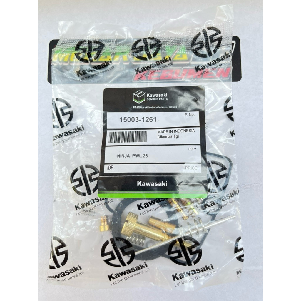 REPAIRKIT CARBURATOR 15003-1261kawasaki NINJA PWL 26 REPAIR KIT KARBURATOR