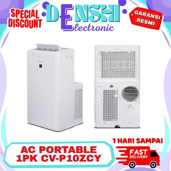 AC PORTABLE SHARP 1 PK CV-P10ZCY FAN SPEED PLASMACLUSTE ION AUTO SWING R401