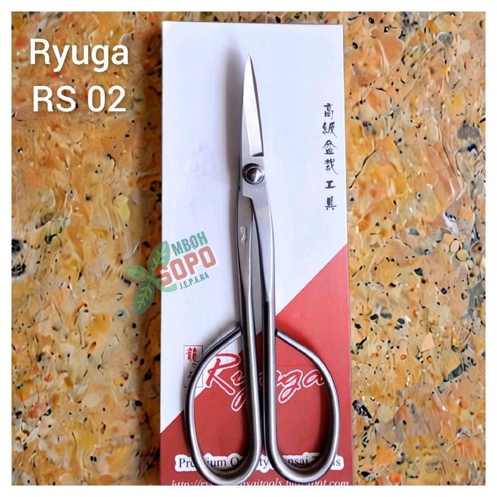 Alat Bonsai Berkebun, Gunting Pruning Bonsai Ryuga Stenlis RS 02 - -, - terlaris