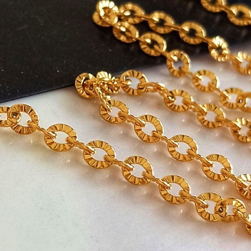 TitanLuxe KALUNG NURI MOTIF EMAS SINAR CORAK NORI TITANIUM  0.8 & 0.5 TERBARU ANTI KARAT IMPORT MURA