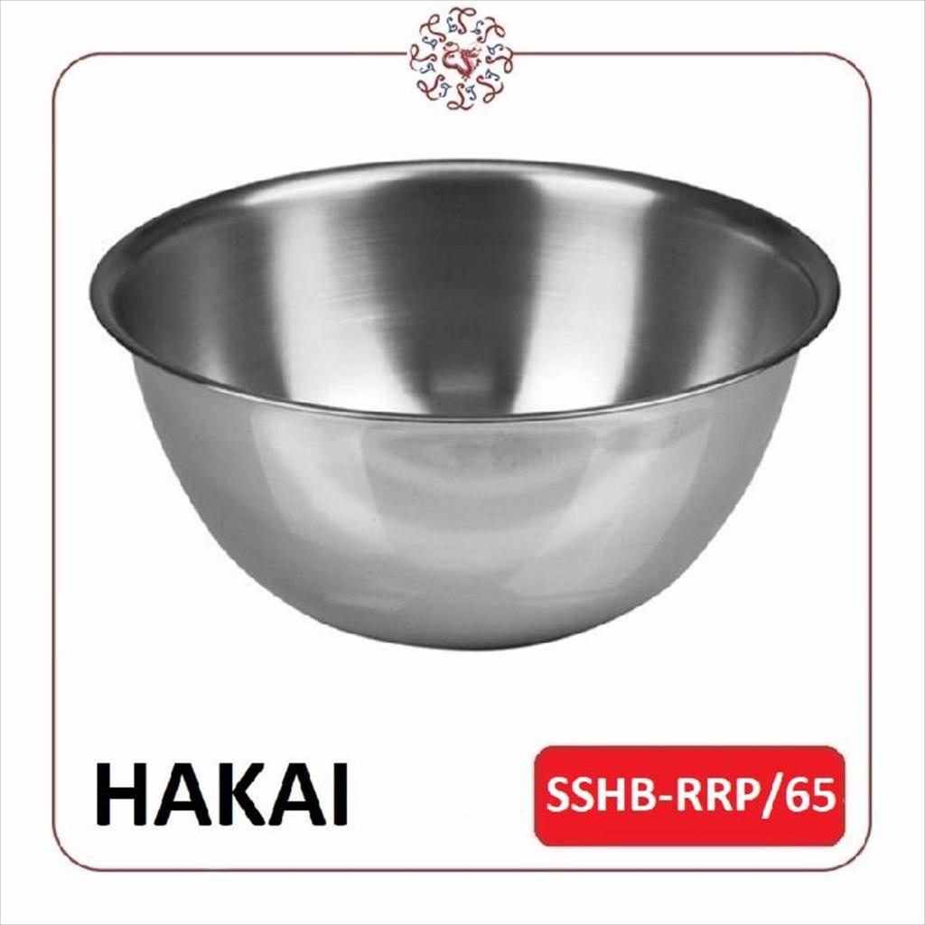 HAKAI Stainless Basin / Mixing Bowl / Baskom 65 cm #SSHB-RRP/65