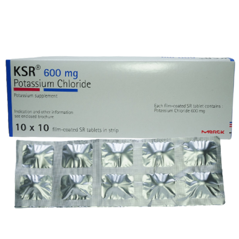 KSR 600MG 1 STRIP 10 TABLET