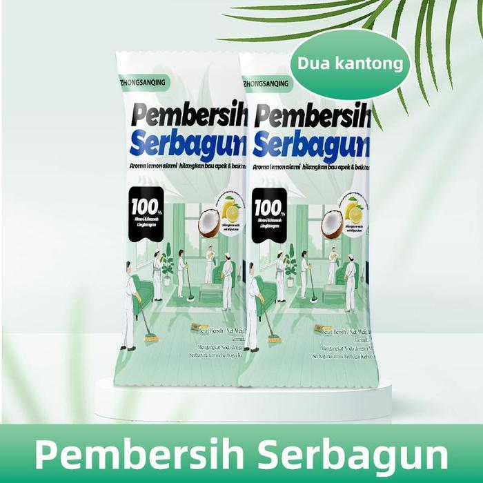 ZHONGSANQING Pembersih multifungsi bersih seketika/ pembersih kulkas/Pembersih Kerak Keramik Kamar M