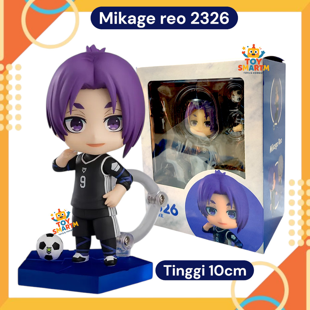 Figure nendoroid blue lock mikage reo 2326 action figure blue lock mikage reo