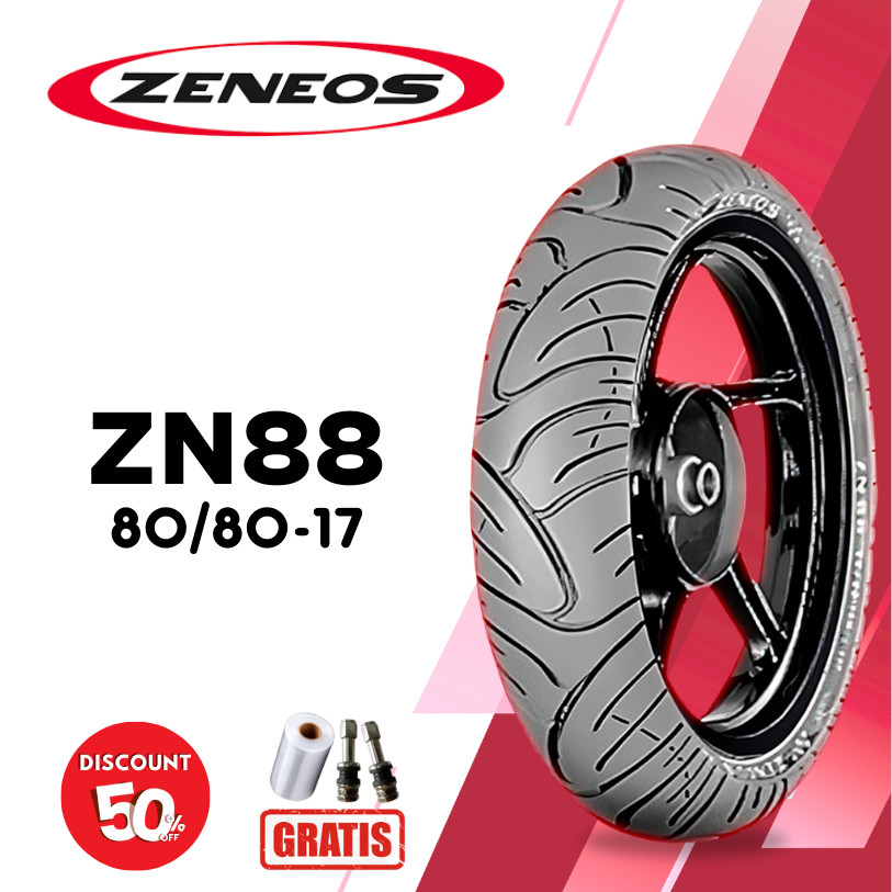 Ban Motor ZENEOS ZN88 80/80 RING 17 Tubeless